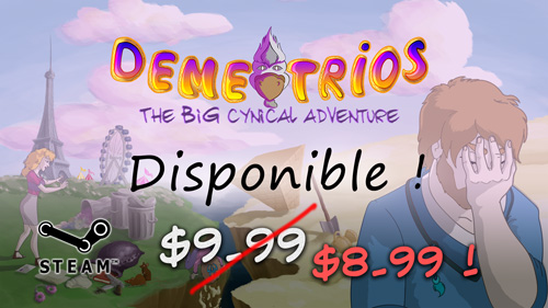 Demetrios is released on Steam